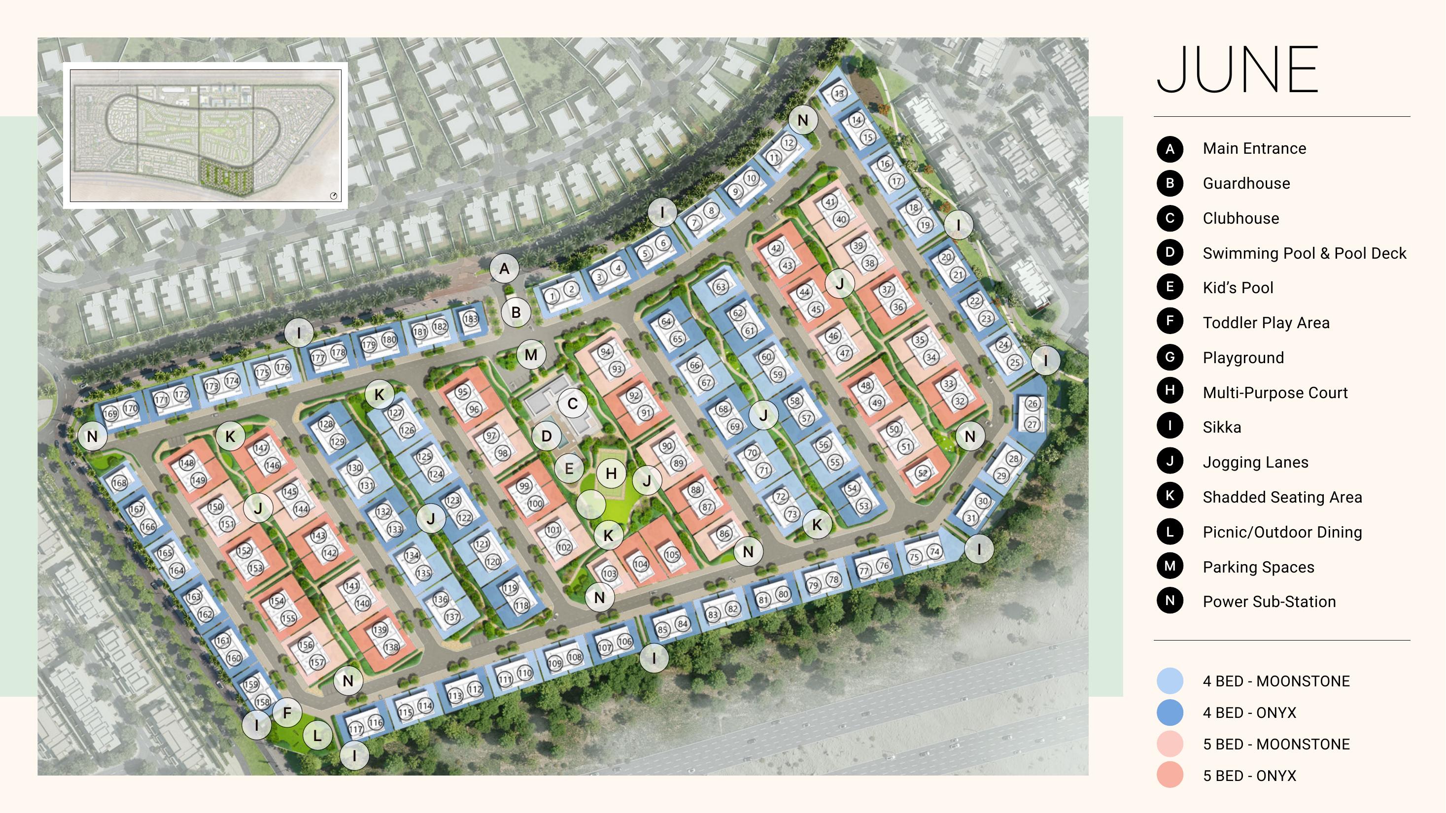 Official June masterplan